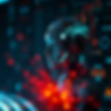 AI Technology in Cybersecurity Visual representation of AI technology in cybersecurity