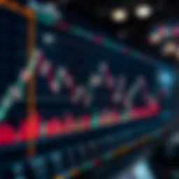 Graph illustrating crypto market trends