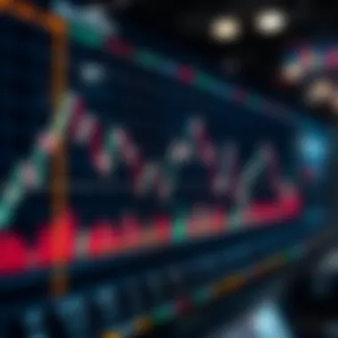 Crypto Market Trends Visualization Graph illustrating crypto market trends