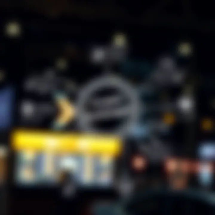 A conceptual diagram illustrating the types of crypto exchanges