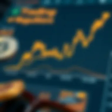 Graph showing the impact of regulations on cryptocurrency trading activities