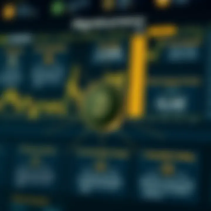 Infographic outlining types of algorithms in cryptocurrency