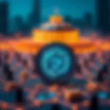 A visualization of Fantom's blockchain technology