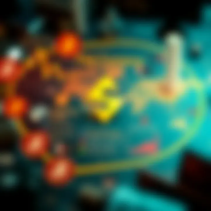 An infographic depicting the implications of fiat currency on the global economy.