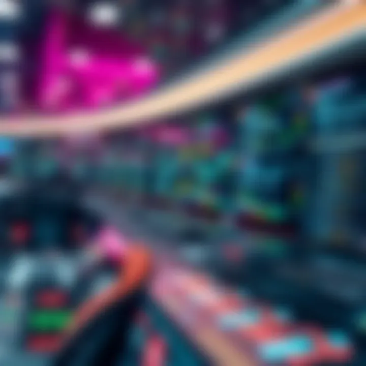 An abstract representation of various programming languages used in the metaverse