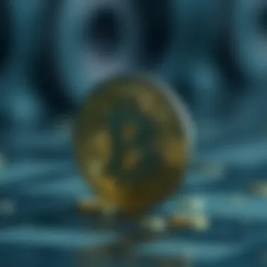 Conceptual representation of Satoshi as a digital currency unit