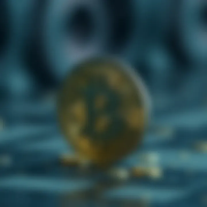 Conceptual representation of Satoshi as a digital currency unit