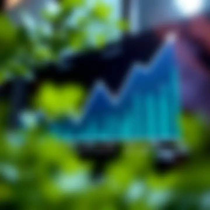 Graph showcasing investor perspectives on stake stock
