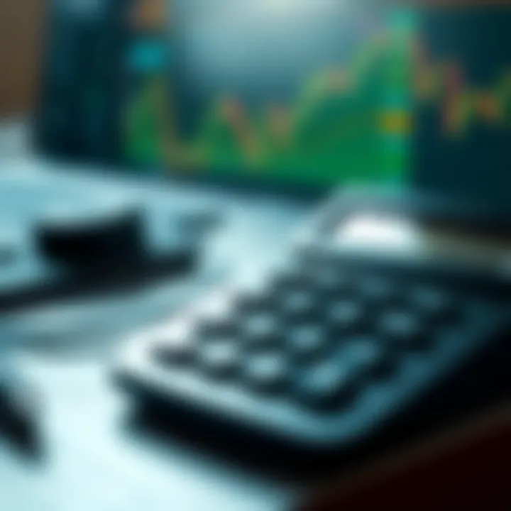 Detailed features of a day trading calculator