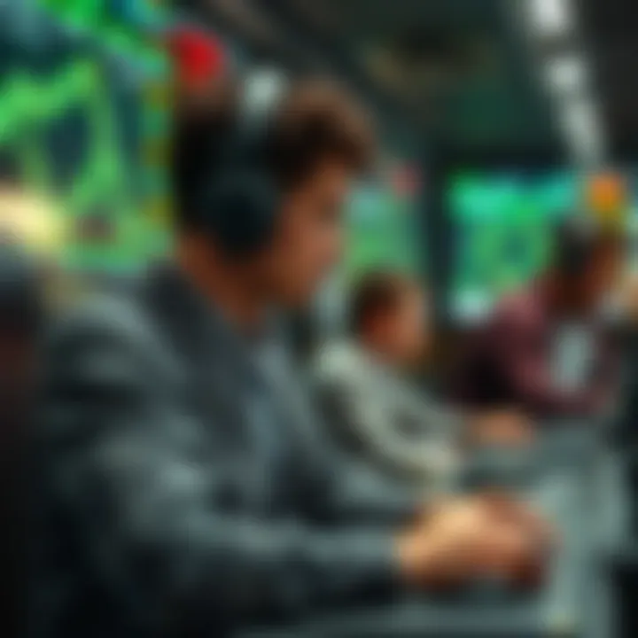 Peer-to-peer trading platform showcasing user interactions